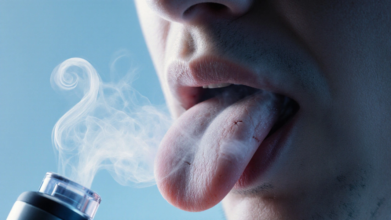 Vaper's Tongue: Ursachen, Symptome & Tipps für Dampfer