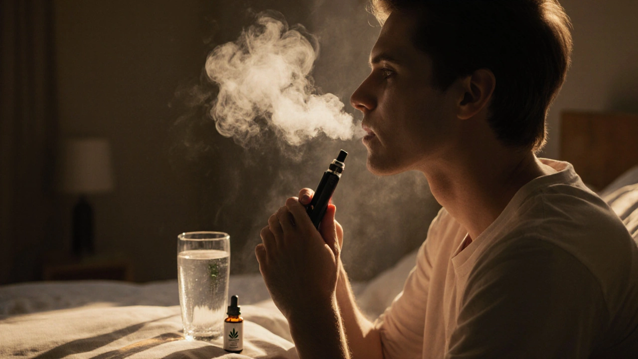 Ist das Dampfen von CBD besser als die Einnahme oral?