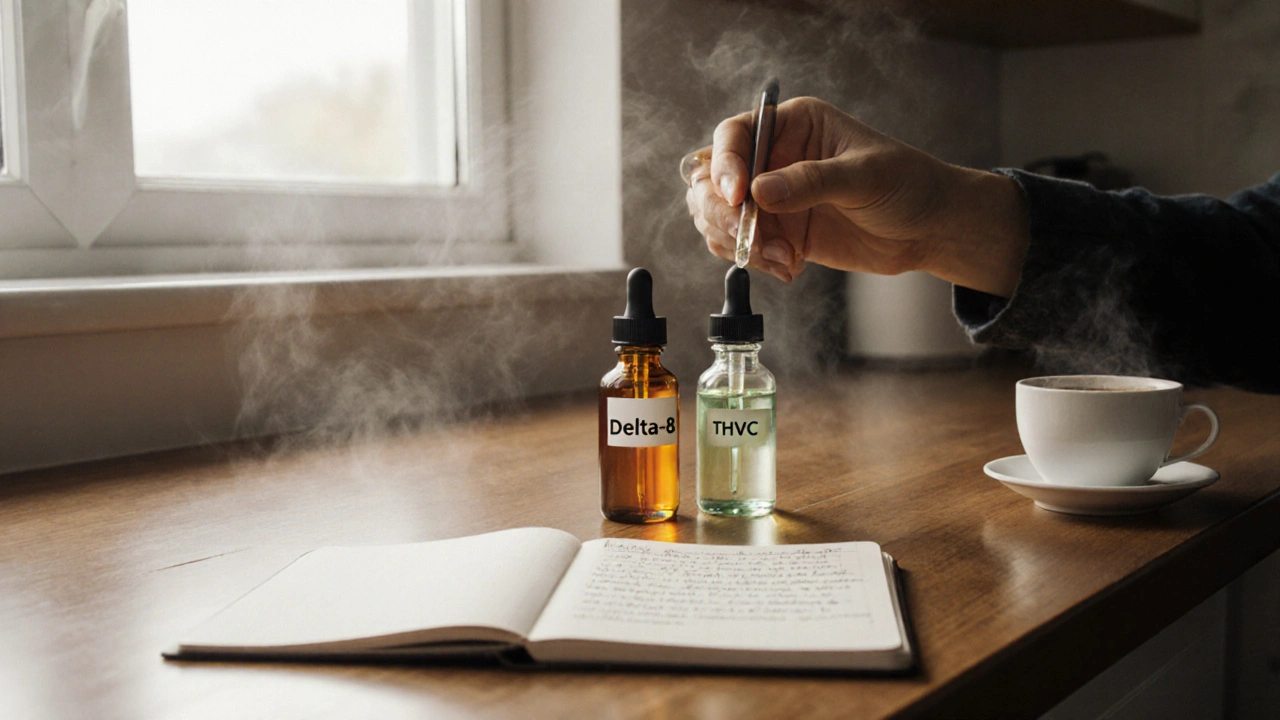 Können Sie THCV und Delta-8 zusammen einnehmen?
