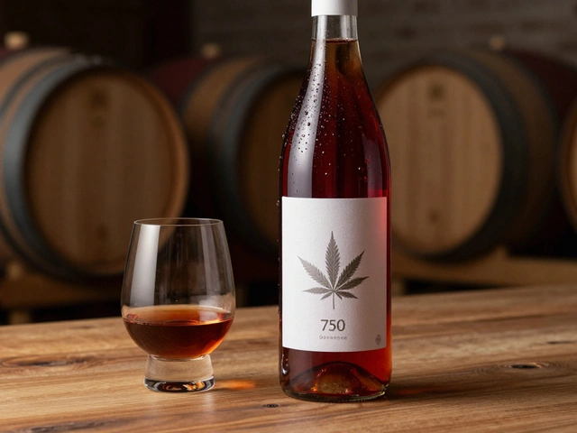 Wie viel kostet eine Flasche Cannabis-Wein?
