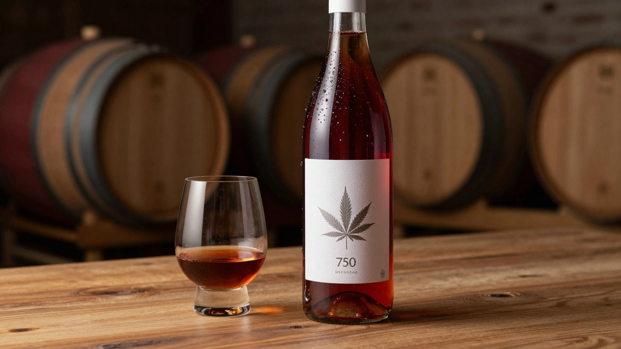 Wie viel kostet eine Flasche Cannabis-Wein?