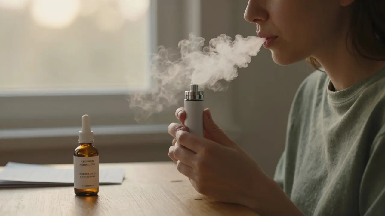 Ist es sicher, täglich CBD zu vapen?