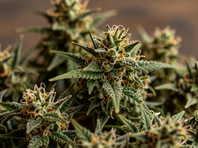 Was gilt als hoher CBD-Gehalt in Blüten?