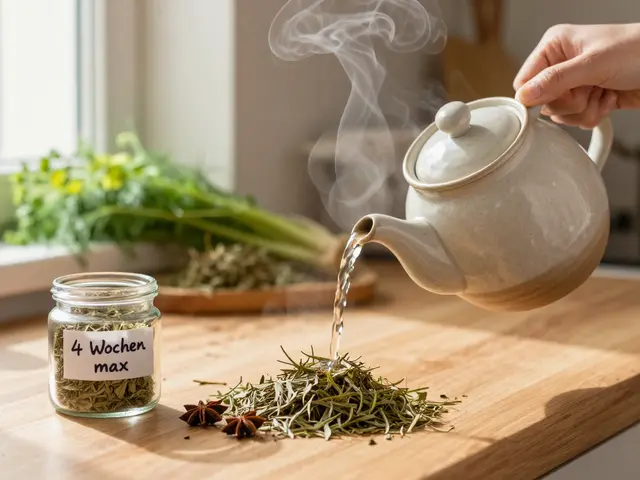 Wie lange kann man Wermut sicher einnehmen?