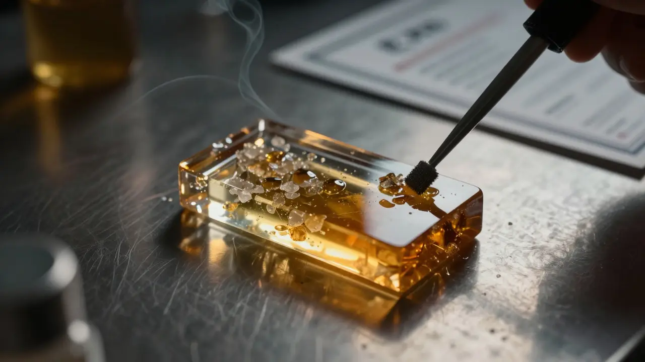 Was ist der Unterschied zwischen Shatter und Rosin? - Vollständige Vergleichsanleitung