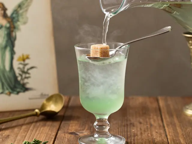 Was sind die drei Phasen der Absinth-Zubereitung?