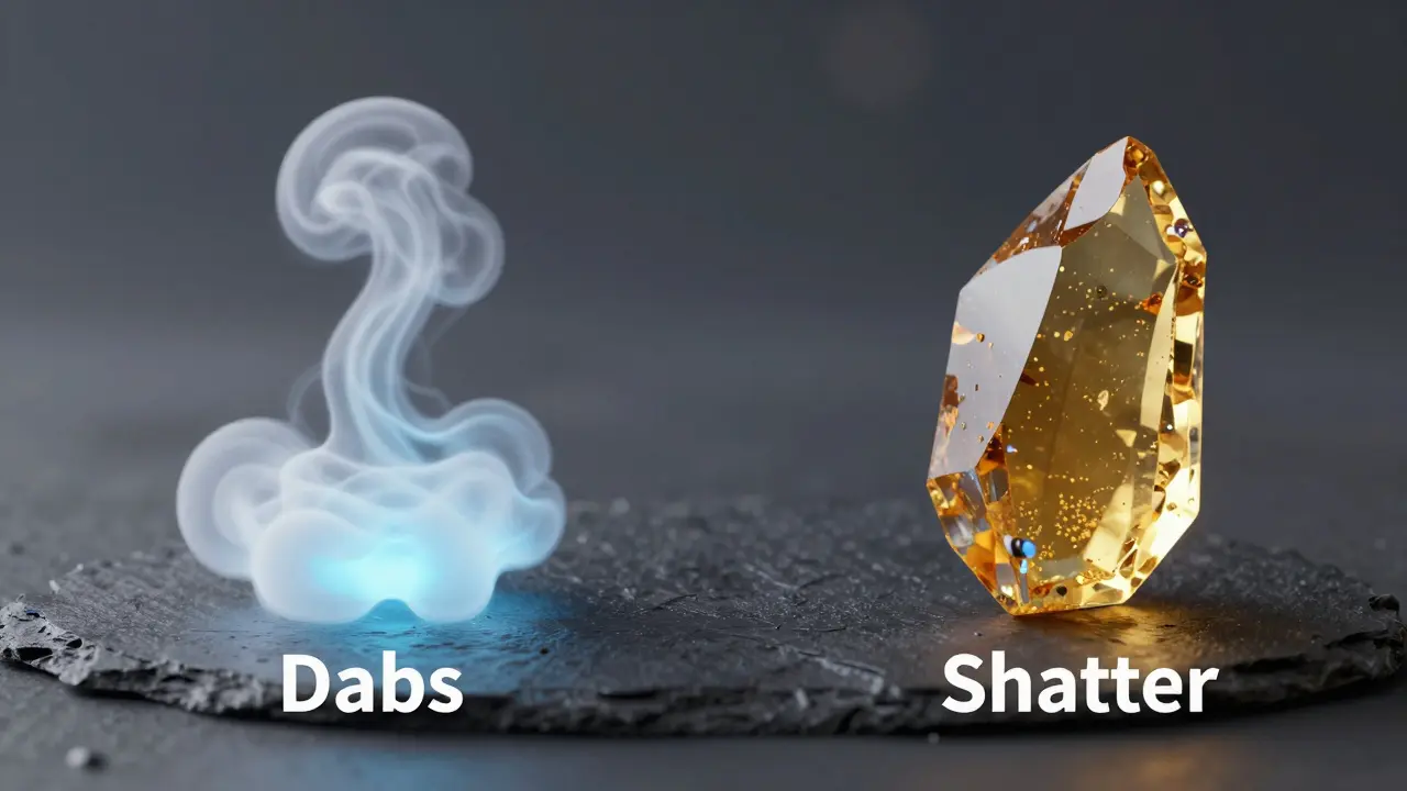 Dabs vs. Shatter: Was ist stärker und was ist der Unterschied?