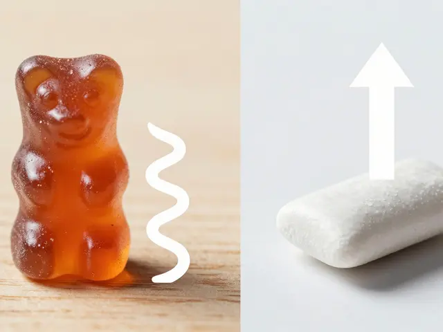 Welche Cannabis-Edibles bringen den stärksten High? Kaugummi vs. Gummibärchen