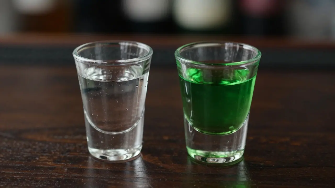 Absinth vs. Wodka: Wie viele Shots Absinth entsprechen einem Shot Wodka?