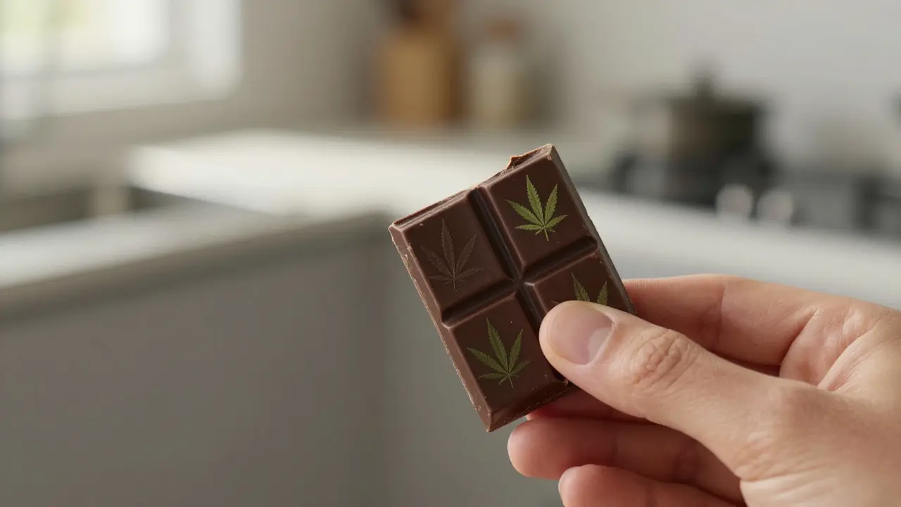 Auto nach Edibles fahren? THC-Schokolade und Straßenverkehr