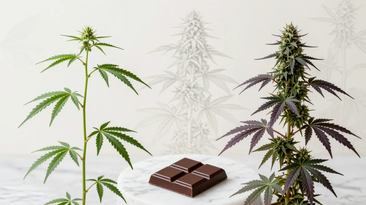 Sind Cannabis-Schokoladen Sativa? Wirkstoffe, Wirkung und Mythen
