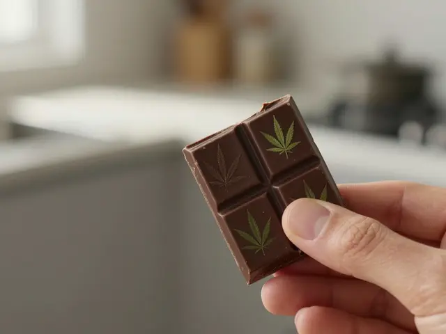 Auto nach Edibles fahren? THC-Schokolade und Straßenverkehr