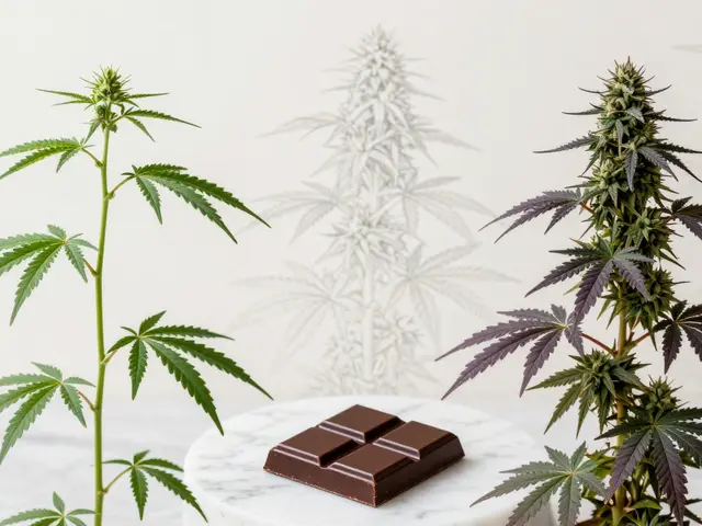 Sind Cannabis-Schokoladen Sativa? Wirkstoffe, Wirkung und Mythen