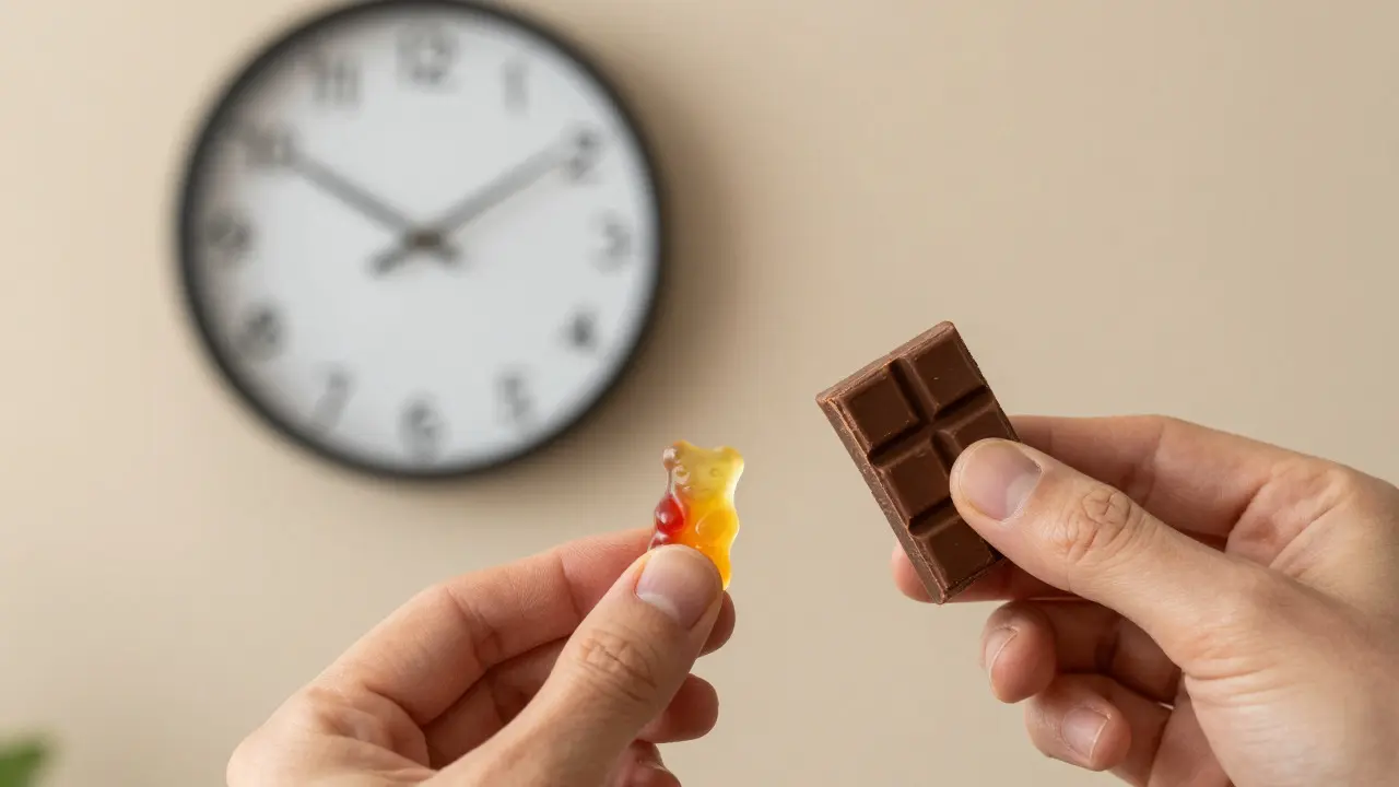 Cannabis-Süßigkeiten Dosierung: Wie stark sind THC-Gummis und Schokolade?