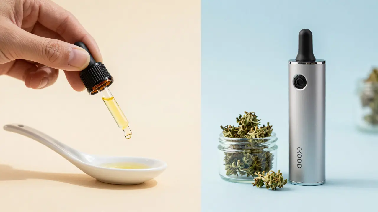 CBD-Blüte vs. CBD-Öl: Was ist besser für dich?