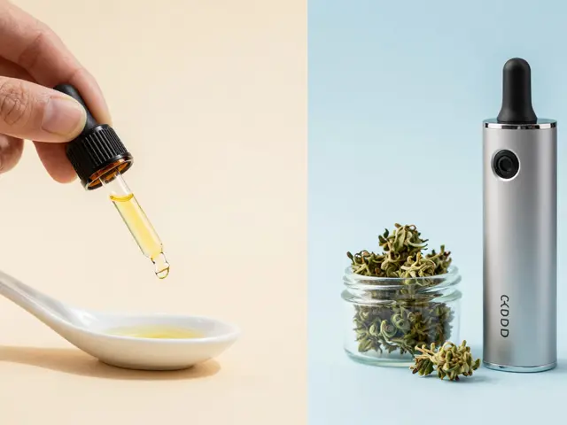 CBD-Blüte vs. CBD-Öl: Was ist besser für dich?